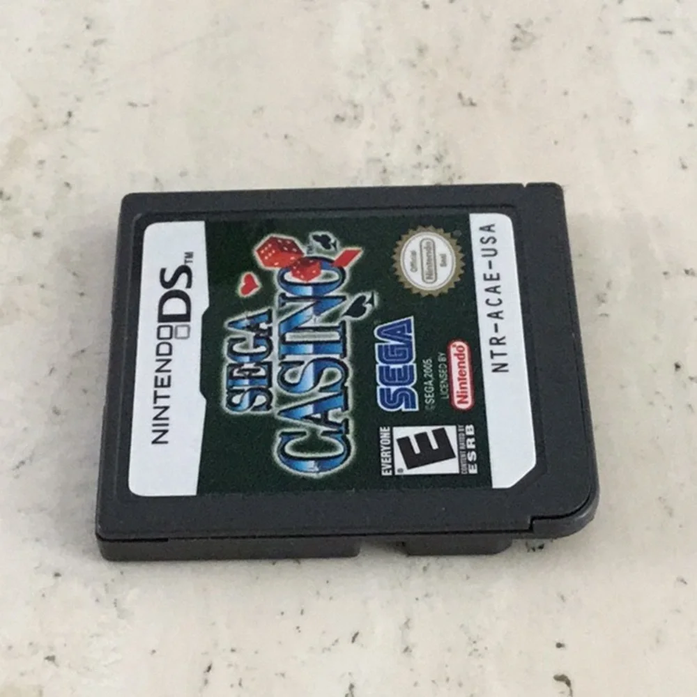 Sega Casino Nintendo DS Game Casino Games